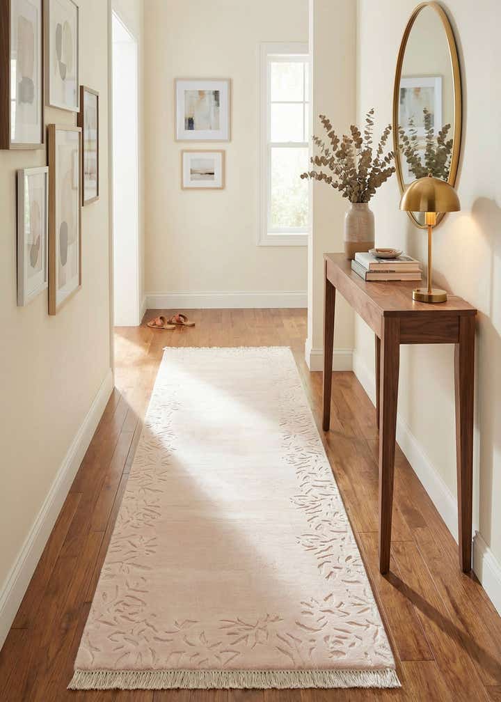 2' 7 x 9' 11 Hand Knotted Darya Wool Runner Rug