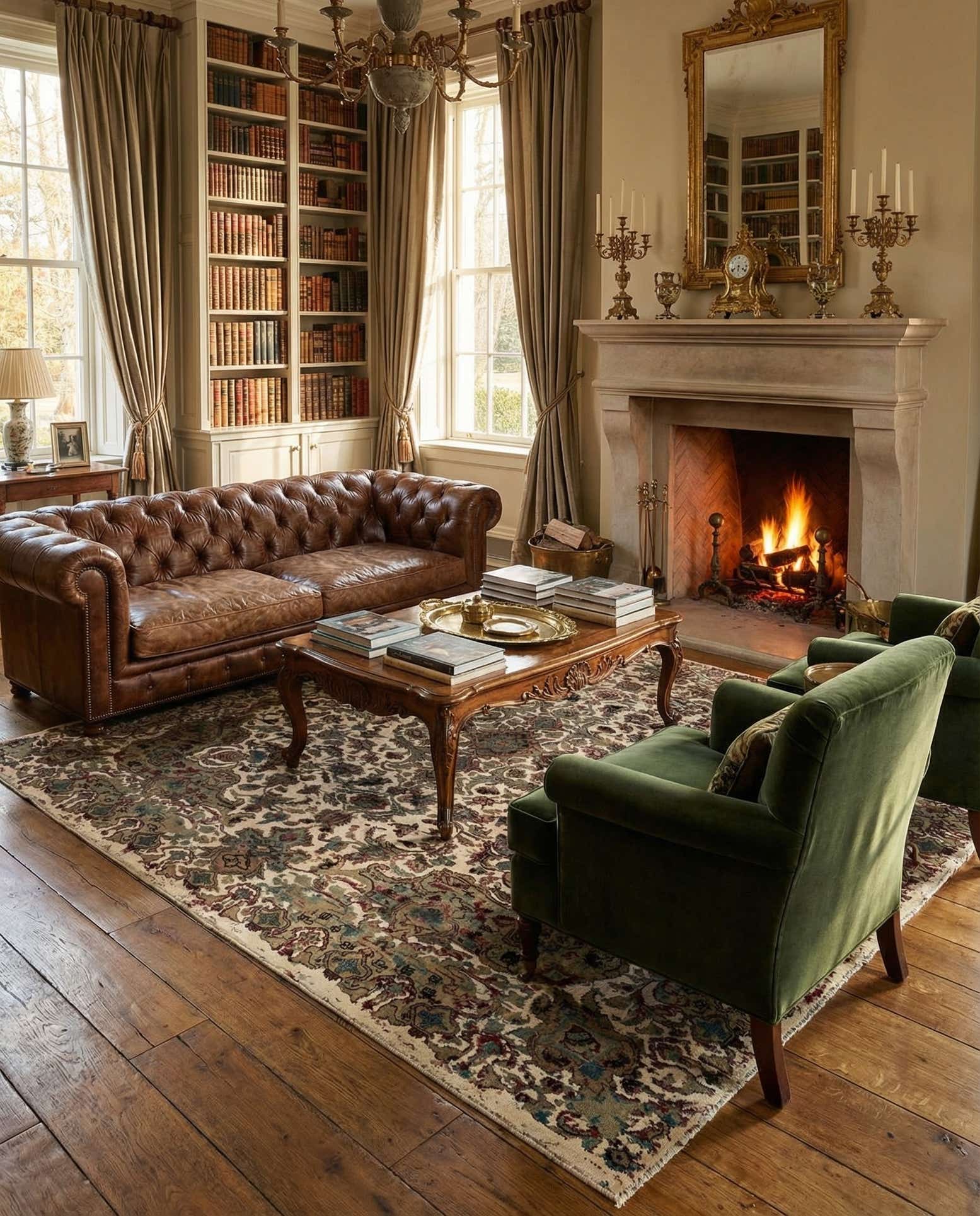8' 2 x 9' 8 Vintage Royal Wool Rug