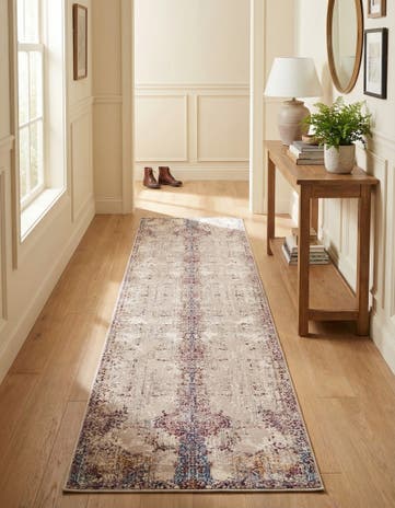 Ivory Deepa Runner Rug