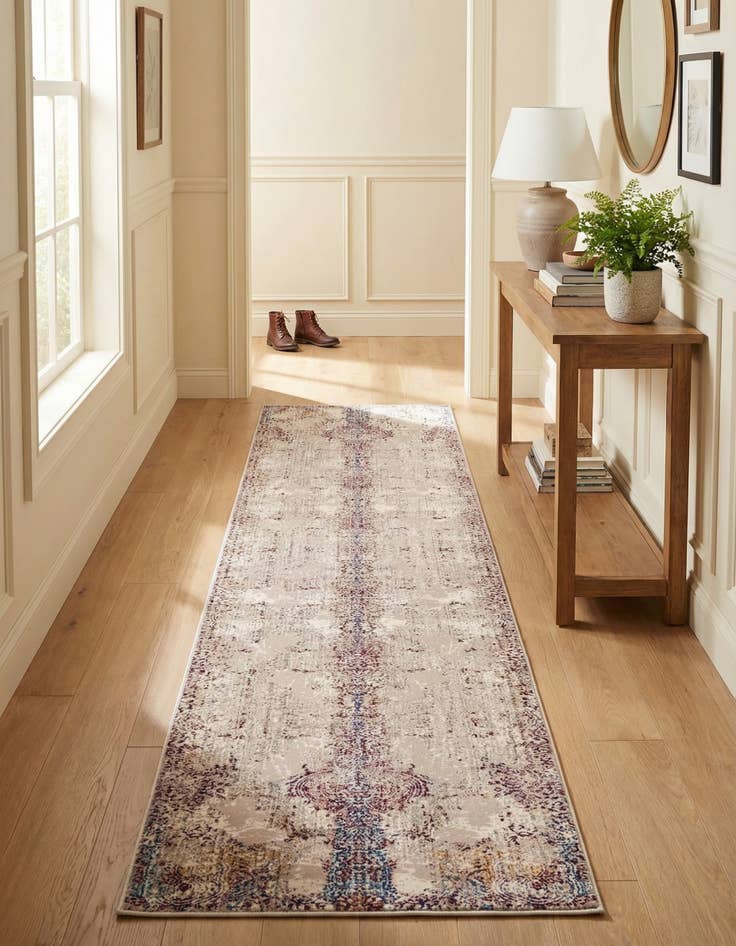 Detail image of 2' 6 x 12' Deepa Runner Rug