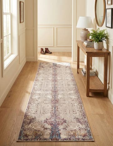 Ivory Deepa Runner Rug
