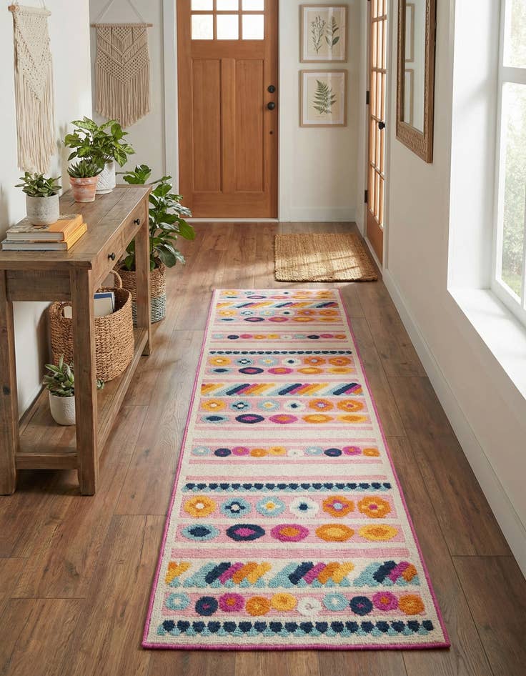Detail image of 2' x 10'  Washable Aruba Indoor / Outdoor Runner Rug