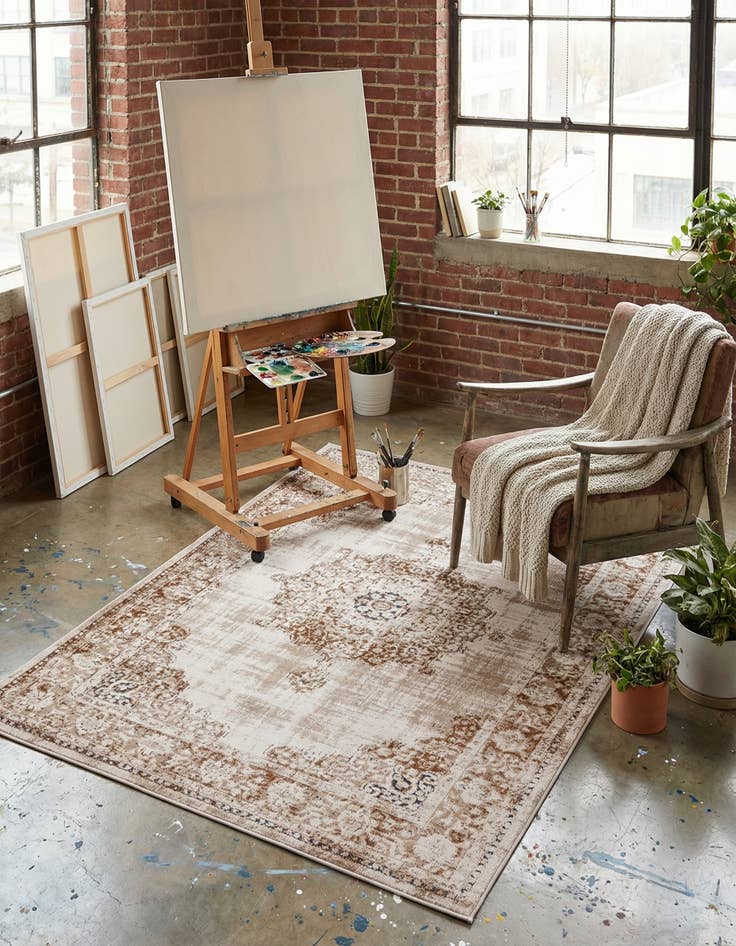 Detail image of  5' 3 x 7' 7 Estate Rug