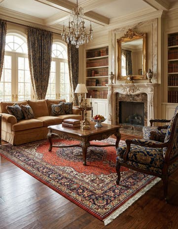 6' 8 x 9' 9 Tabriz Rug