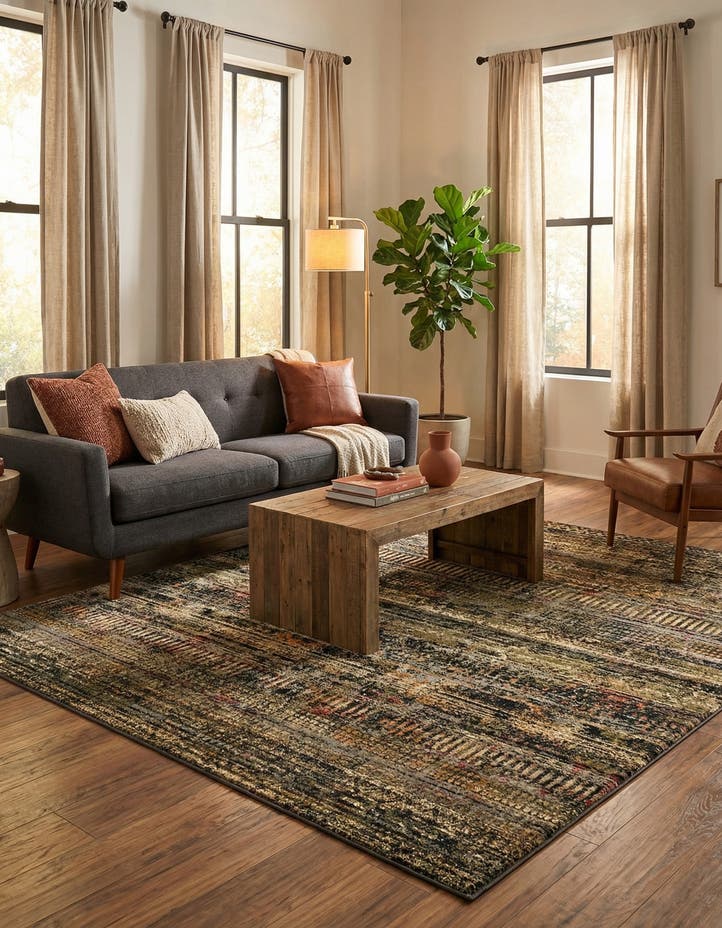 7' 10 x 7' 10 Saturn Square Rug