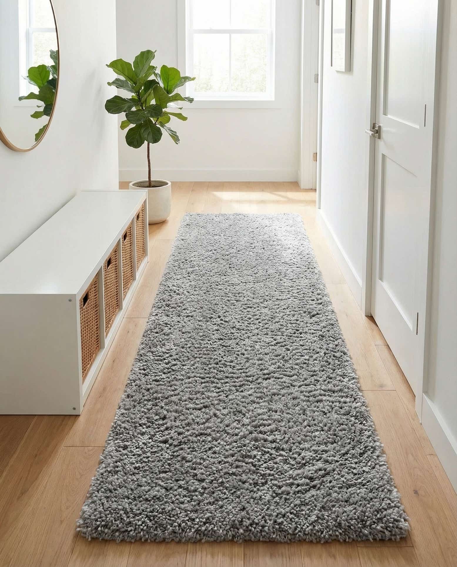 2' x 8' Zermatt Shag Runner Rug