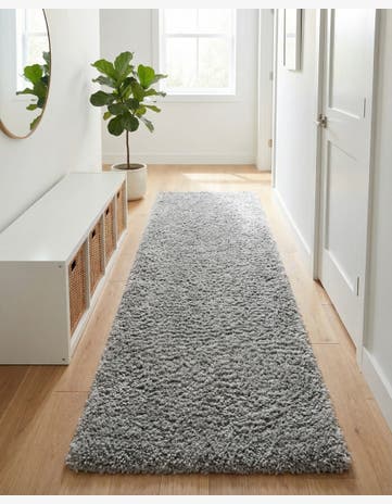 2' x 8' Zermatt Shag Runner Rug
