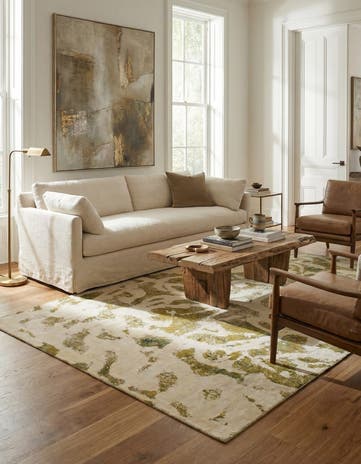 7' 3 x 11' Hand Knotted Ultra Vintage Persian Wool Rug