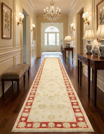 2' x 12' 1 Kaizar Wool Runner Rug