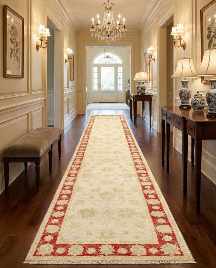 2' x 12' 1 Kaizar Wool Runner Rug