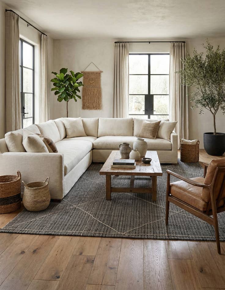 Detail image of 8' 7 x 12' 3  Hand Knotted Moroccan Wool Rug