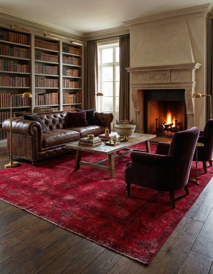 Detail image of  9' 2 x 12' 4  Hand Knotted Ultra Vintage Persian Wool Rug