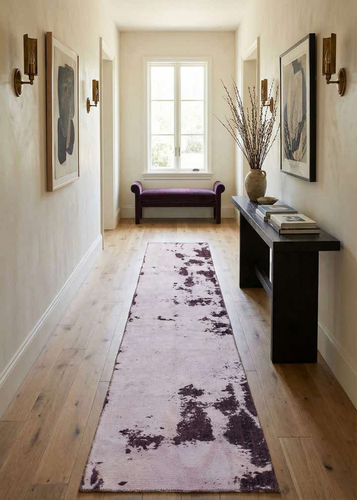 2' 4 x 10' 4 Hand Knotted Ultra Vintage Persian Wool Runner Rug