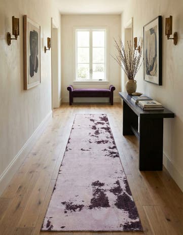 2' 4 x 10' 4 Hand Knotted Ultra Vintage Persian Wool Runner Rug