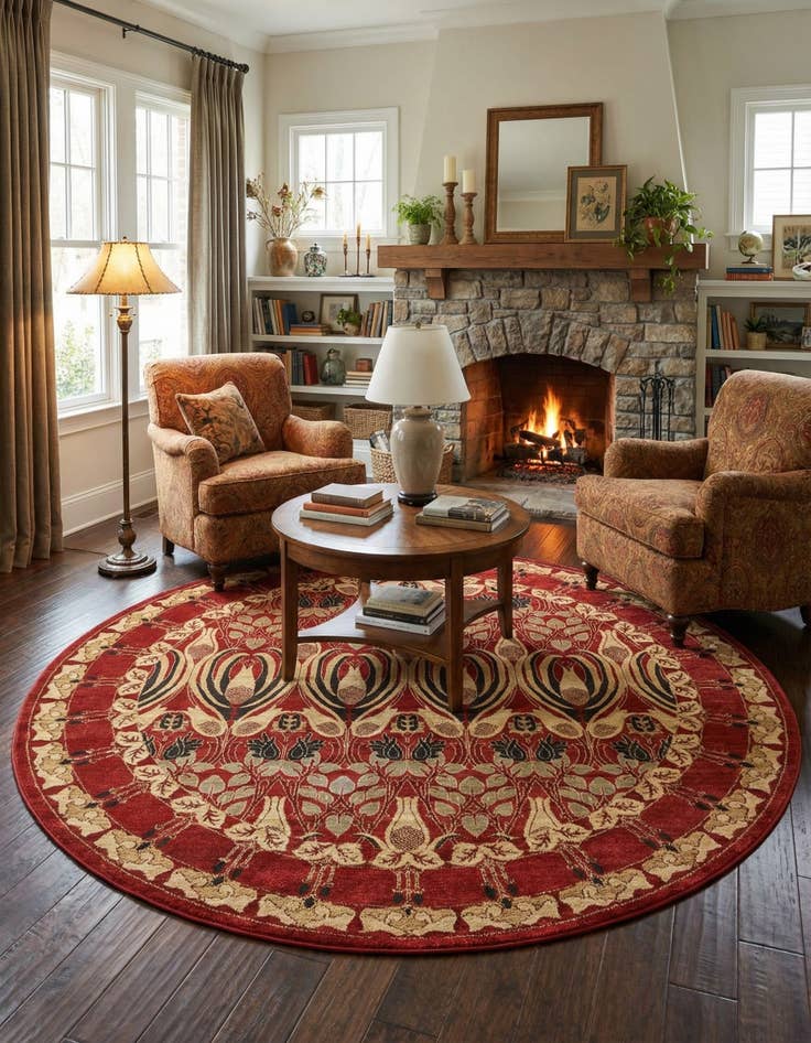 Detail image of  8' x 8' Chelsea Round Rug