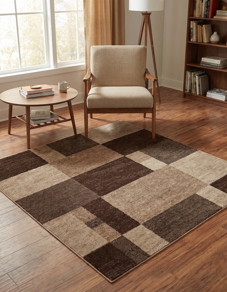 5' 3 x 5' 3 Equinox Square Rug