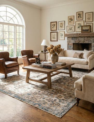 7' 2 x 10' 7 Hand Knotted Ultra Vintage Persian Wool Rug