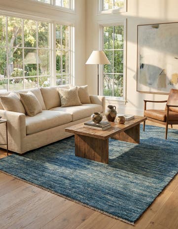 5' 5 x 8' Hand Knotted Darya Wool Rug