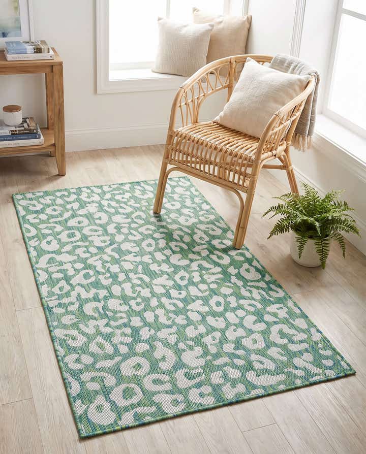 3' x 5' 3 Easy-Clean Safari Indoor / Outdoor Rug