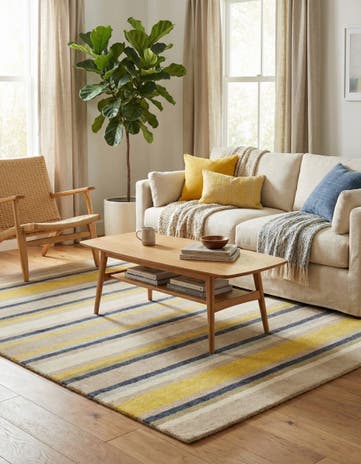 4' x 5' 7 Luna Wool Rug