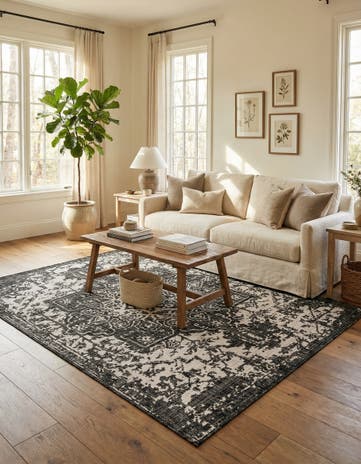 5' 3 x 8' Easy-Clean Jill Zarin Dubai Indoor / Outdoor Rug