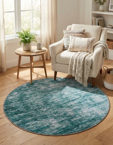 3' 6 x 3' 6 Asha Round Rug