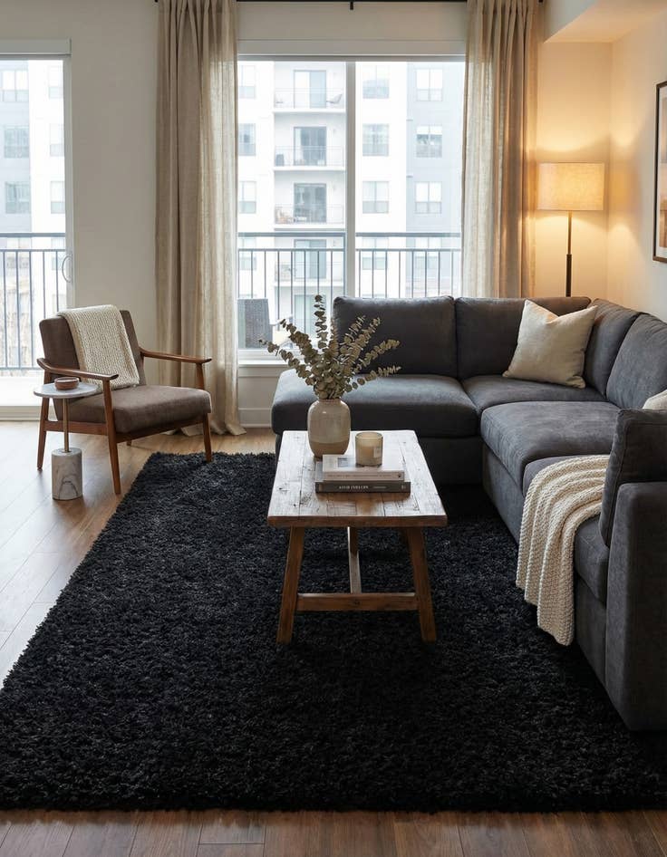 Detail image of  7' x 10' Infinity Shag Rug