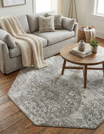 5' 3 x 5' 3 Monte Carlo Octagon Rug