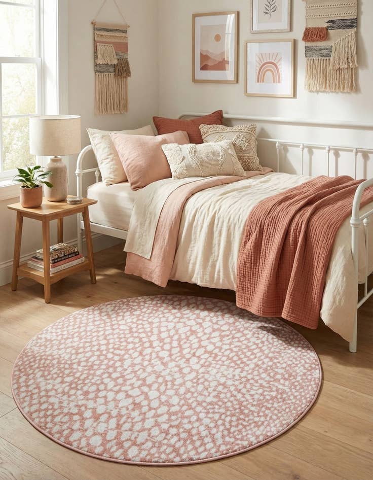 Detail image of  3' 3 x 3' 3 Kamala Washable Round Rug