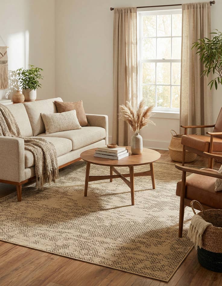 Detail image of 8' x 8' Dunes Square Rug