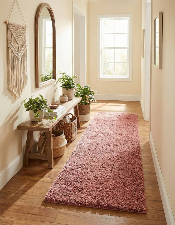 Detail image of  2' x 8' Jill Zarin Shaggy Chic Runner Rug