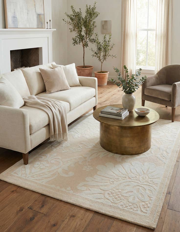 Detail image of 2' 11 x 5' 1  Hand Knotted Darya Wool Rug