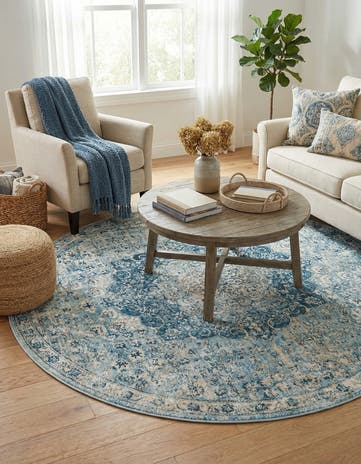5' 3 x 5' 3 Newport Round Rug