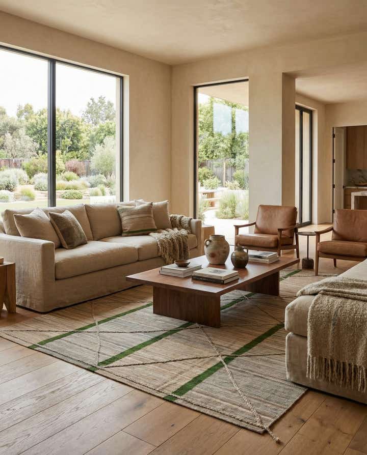 8' 3 x 11' Hand Woven Kilim Modern Wool Rug