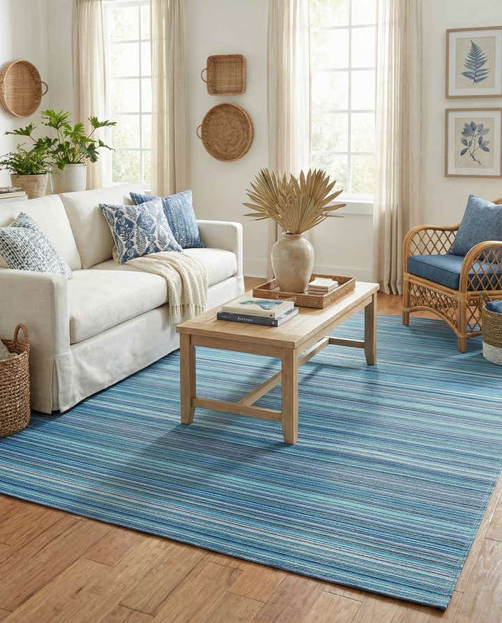 7' 10 x 10' Easy-Clean Vista Breeze Indoor / Outdoor Rug