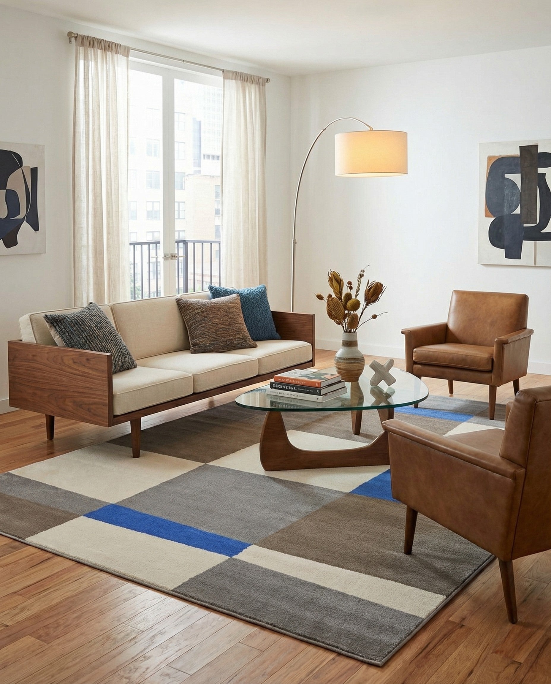 9' 10 x 13' Frieze Rug