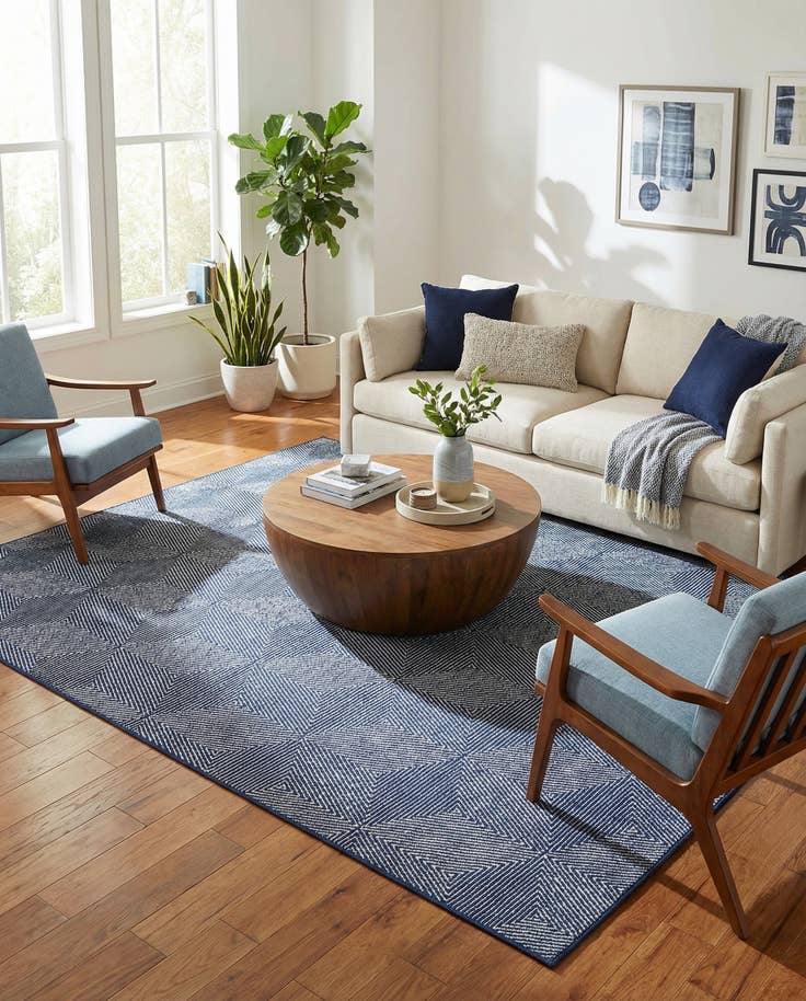 Detail image of 10' x 14' Easy-Clean Sabrina Soto Indoor / Outdoor Rug