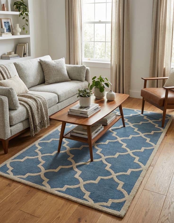 Detail image of 5' 1 x 8' Luna Rug