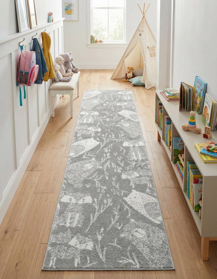 Detail image of 2' 7 x 10' Whimsy Kids Runner Rug