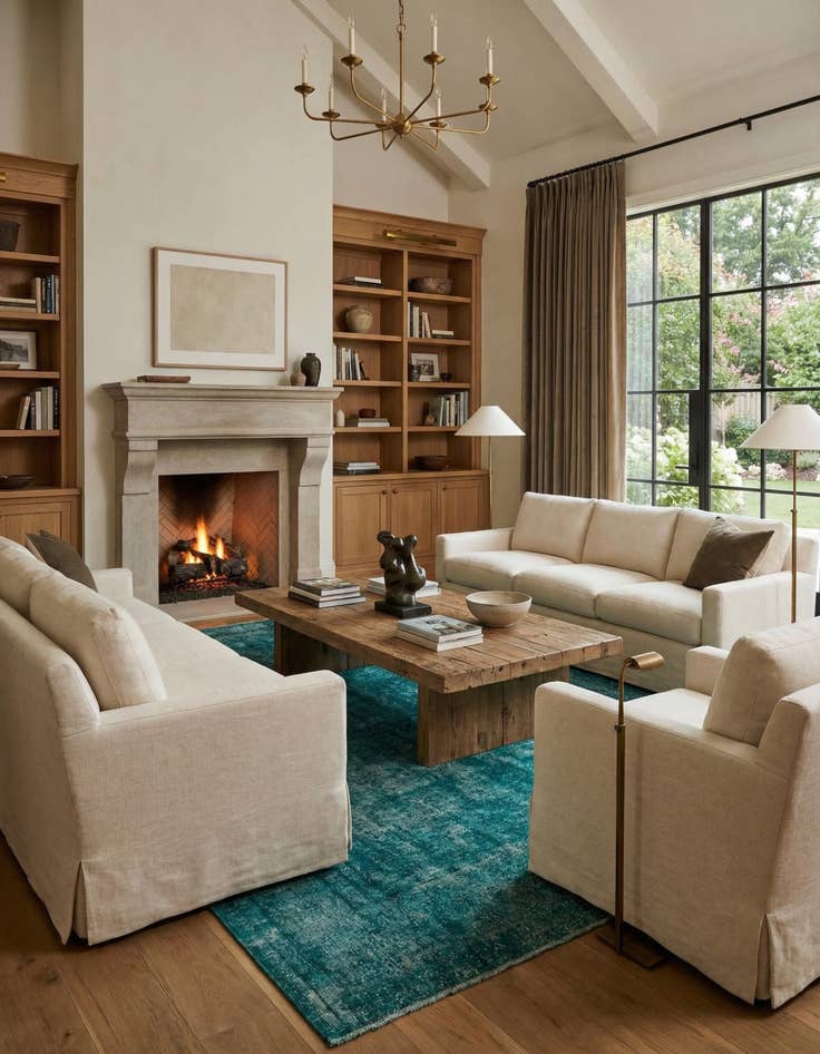 Detail image of 9' 9 x 12' 5  Hand Knotted Ultra Vintage Persian Wool Rug