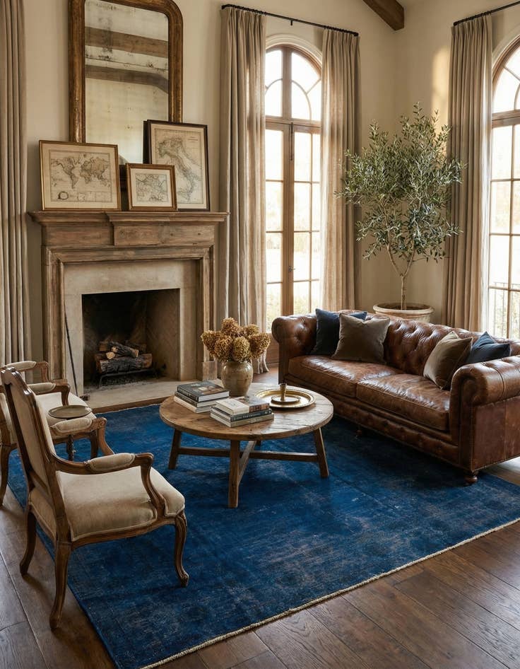 Detail image of  9' 4 x 12' 2  Hand Knotted Ultra Vintage Persian Wool Rug