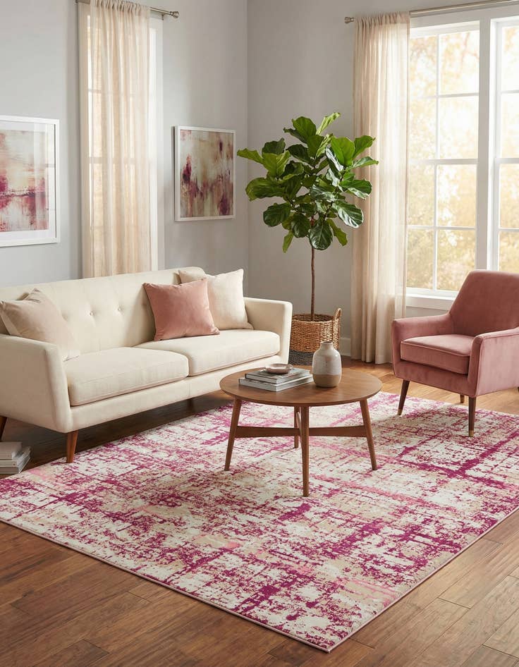 Detail image of Jill Zarin 7' 10 x 10' Uptown Lexington Avenue Rug