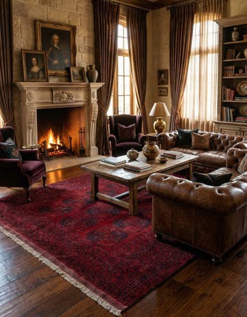 9' 1 x 11' 2 Hand Knotted Balouch Persian Wool Rug