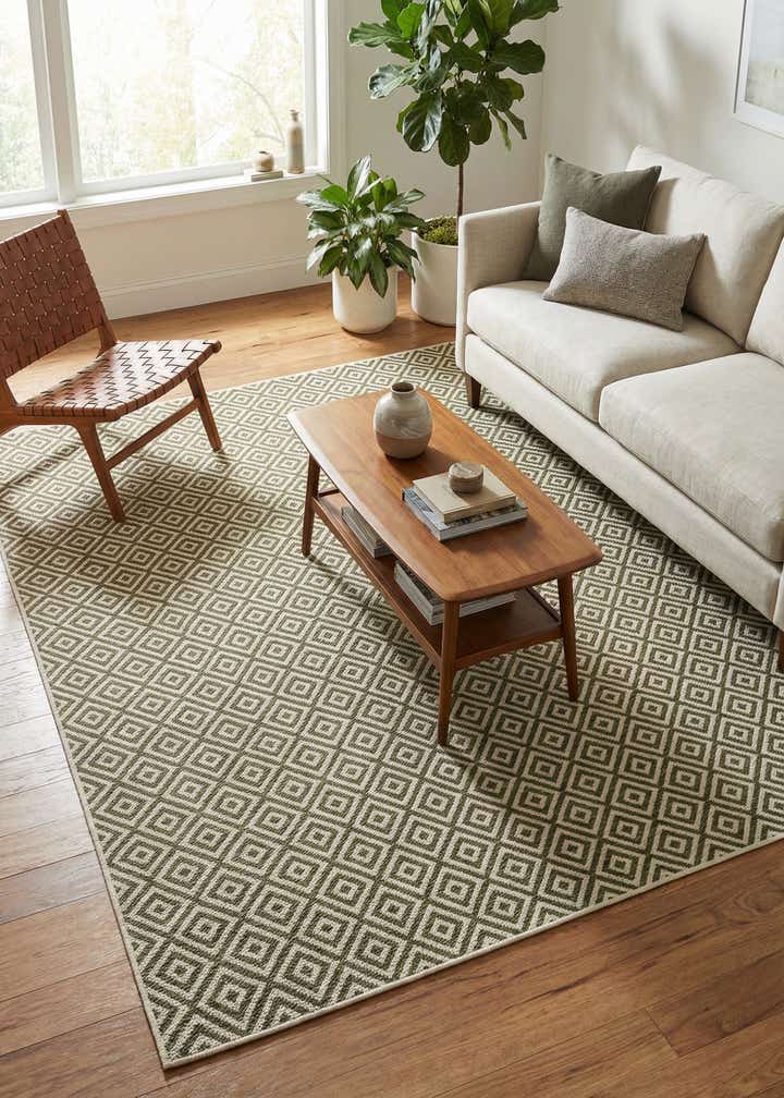 7' 10 x 10' Easy-Clean Jill Zarin Costa Rica Indoor / Outdoor Rug
