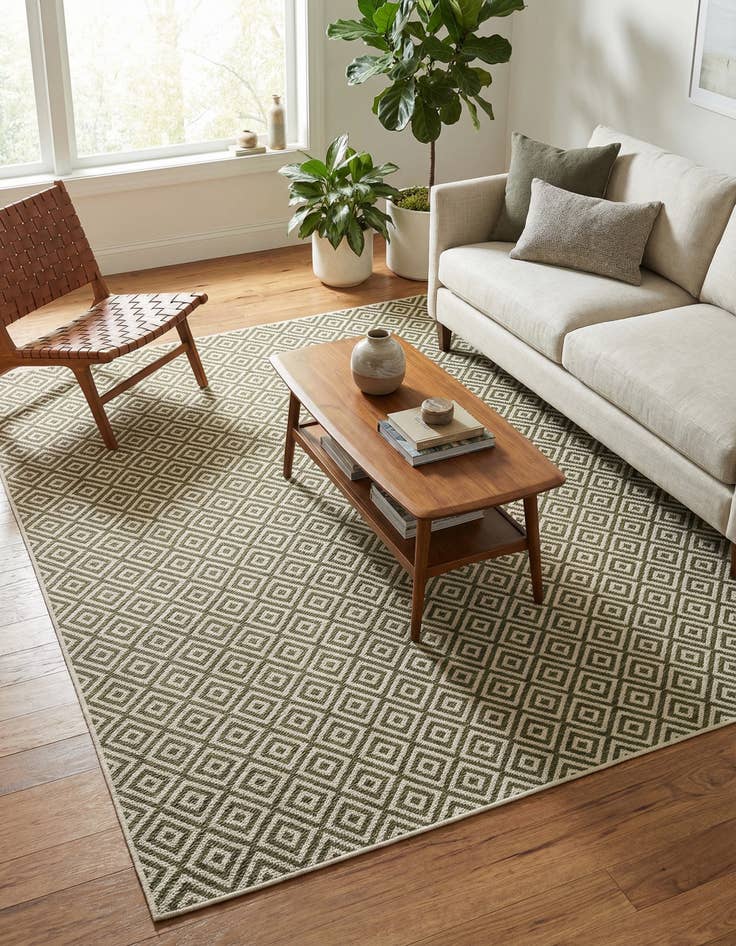 Detail image of 7' 10 x 10' Easy-Clean Jill Zarin Costa Rica Indoor / Outdoor Rug