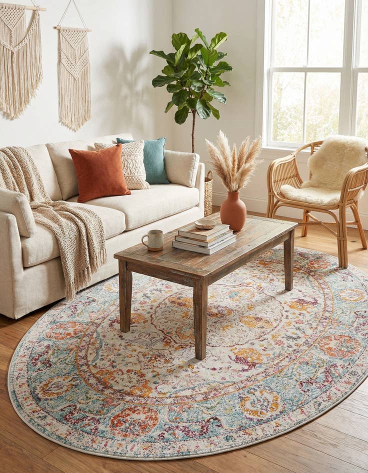 Detail image of 5' x 8' Havana Oval Rug