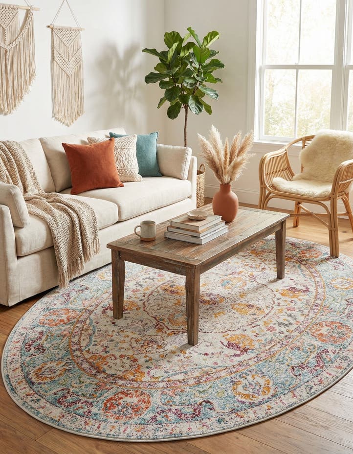 5' x 8' Santiago Oval Rug