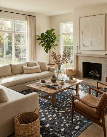9' 3 x 12' 1 Hand Knotted Moroccan Wool Rug