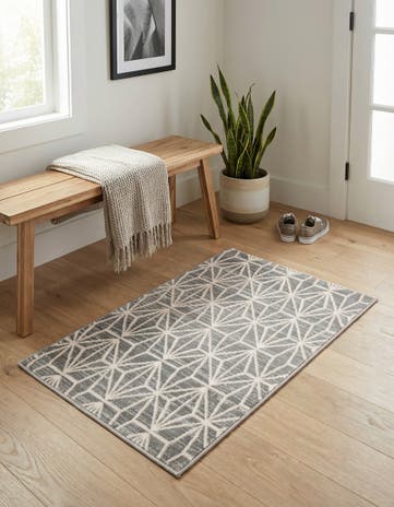 Jill Zarin Gray Uptown Fifth Avenue Rug