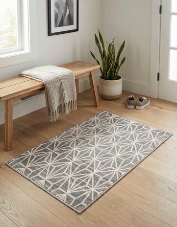 Jill Zarin Gray Uptown Fifth Avenue Rug